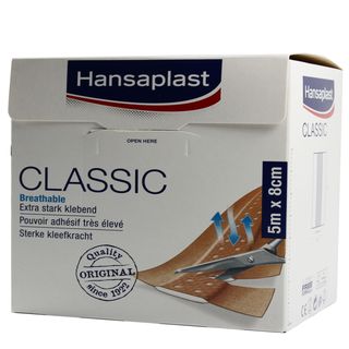 Hansaplast Classic Pflaster-Wundverband 5m x 8 cm