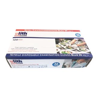 Untersuchungshandschuhe NITRIL unsteril, puderfrei, 100 St/Box, lavendel