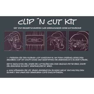 Clipn Cut -Do it yourself- Haarschneide-Set, pink